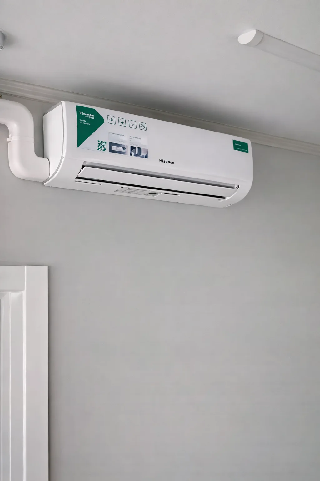 Установили две сплит-системы Hisense